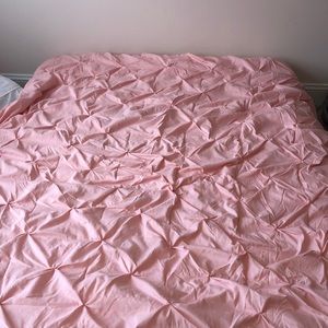 twin pink comforter